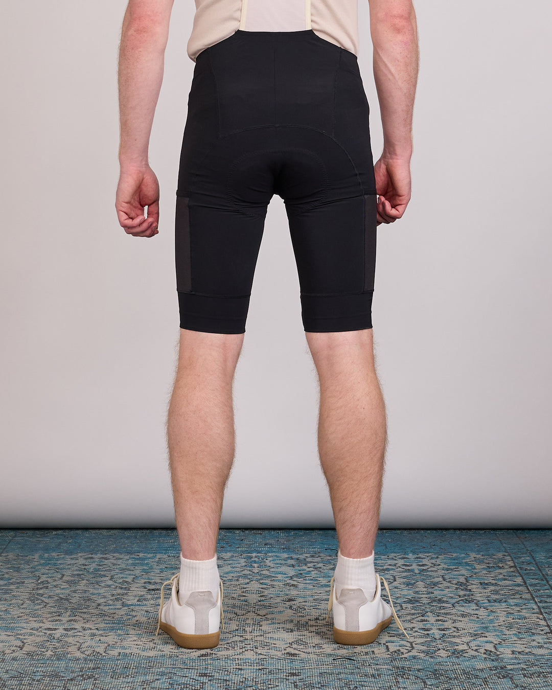 District Vision Cargo Bib Shorts Black