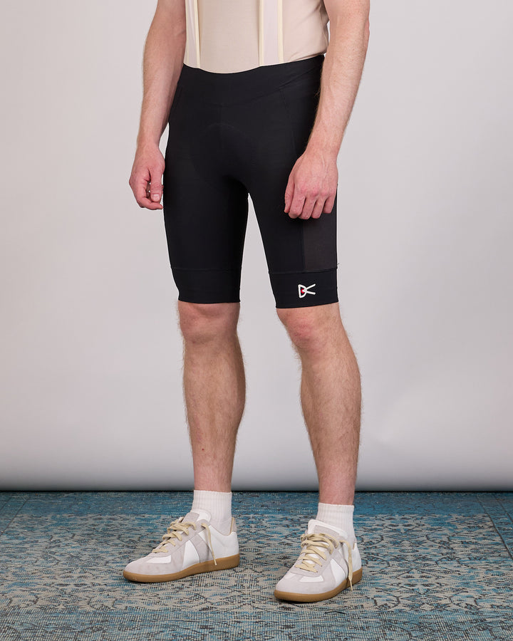 District Vision Cargo Bib Shorts Black