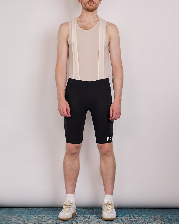 District Vision Cargo Bib Shorts Black