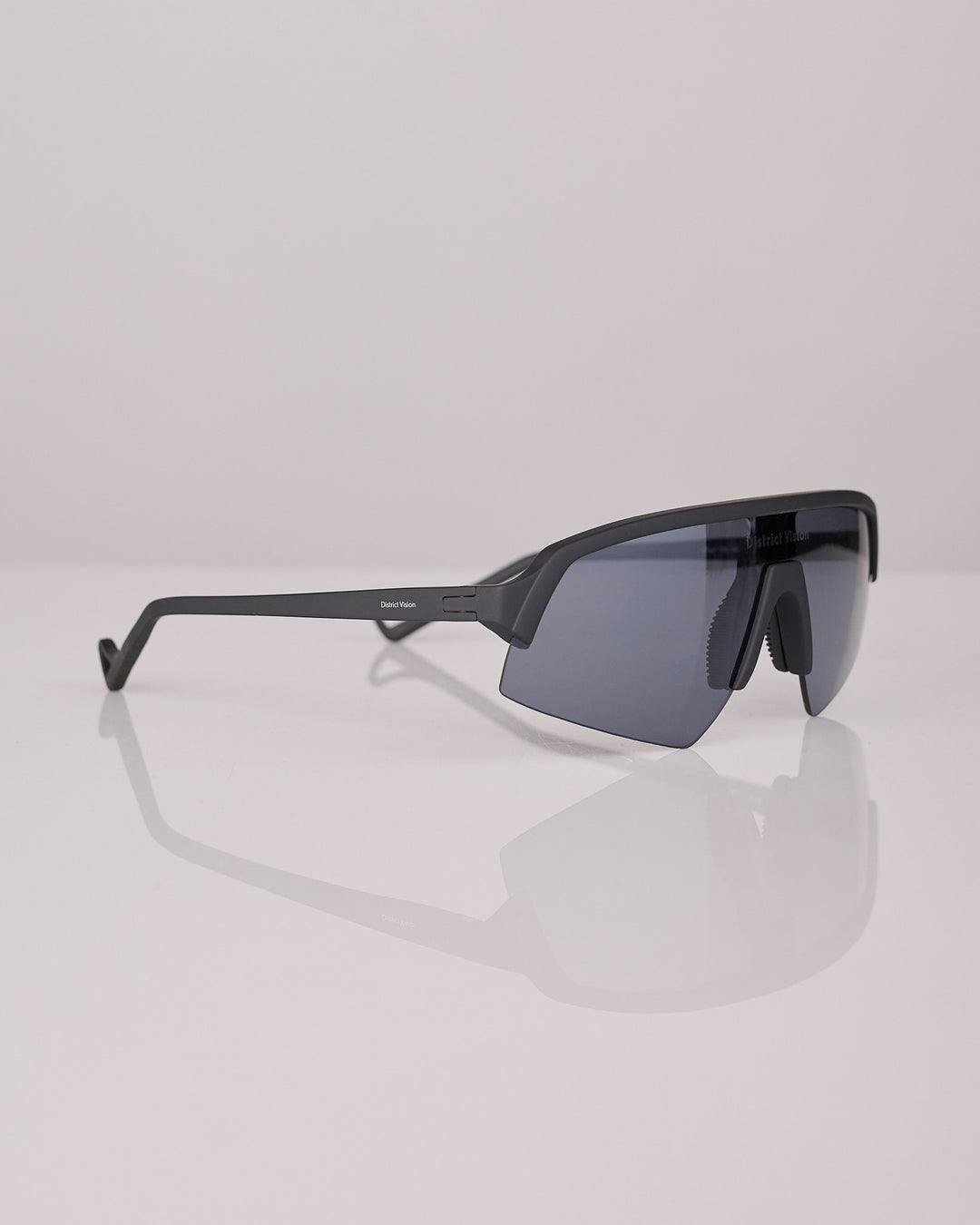 District Vision Choji Turbo Blade Sunglass Black D+ Onyx Mirror