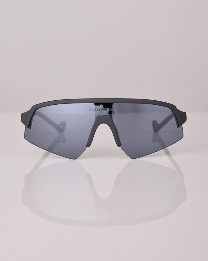 District Vision Choji Turbo Blade Sunglass Black D+ Onyx Mirror