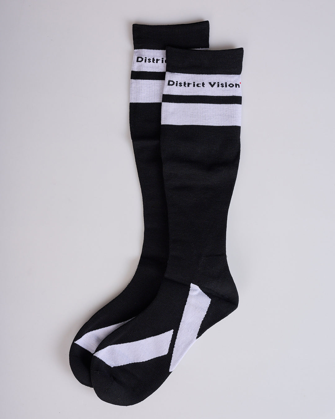 District Vision Cordura Compression Long Sock Black