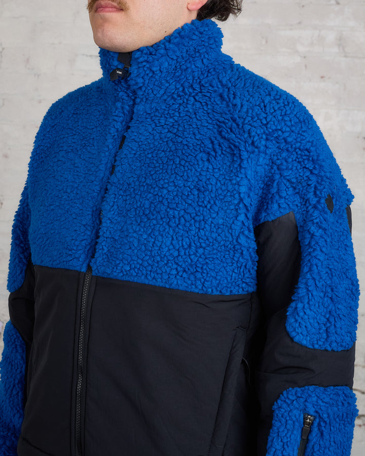 District Vision Heavy Duty Fleece Jacket Blueberry