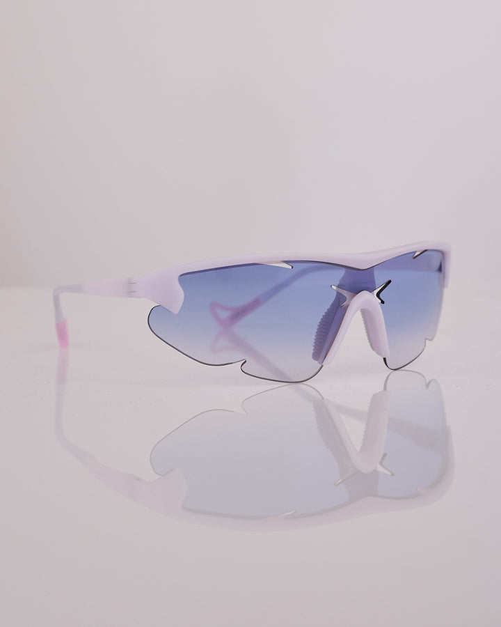 District Vision Junya Racer PAF Sunglass Iris D+ Blue Gradient