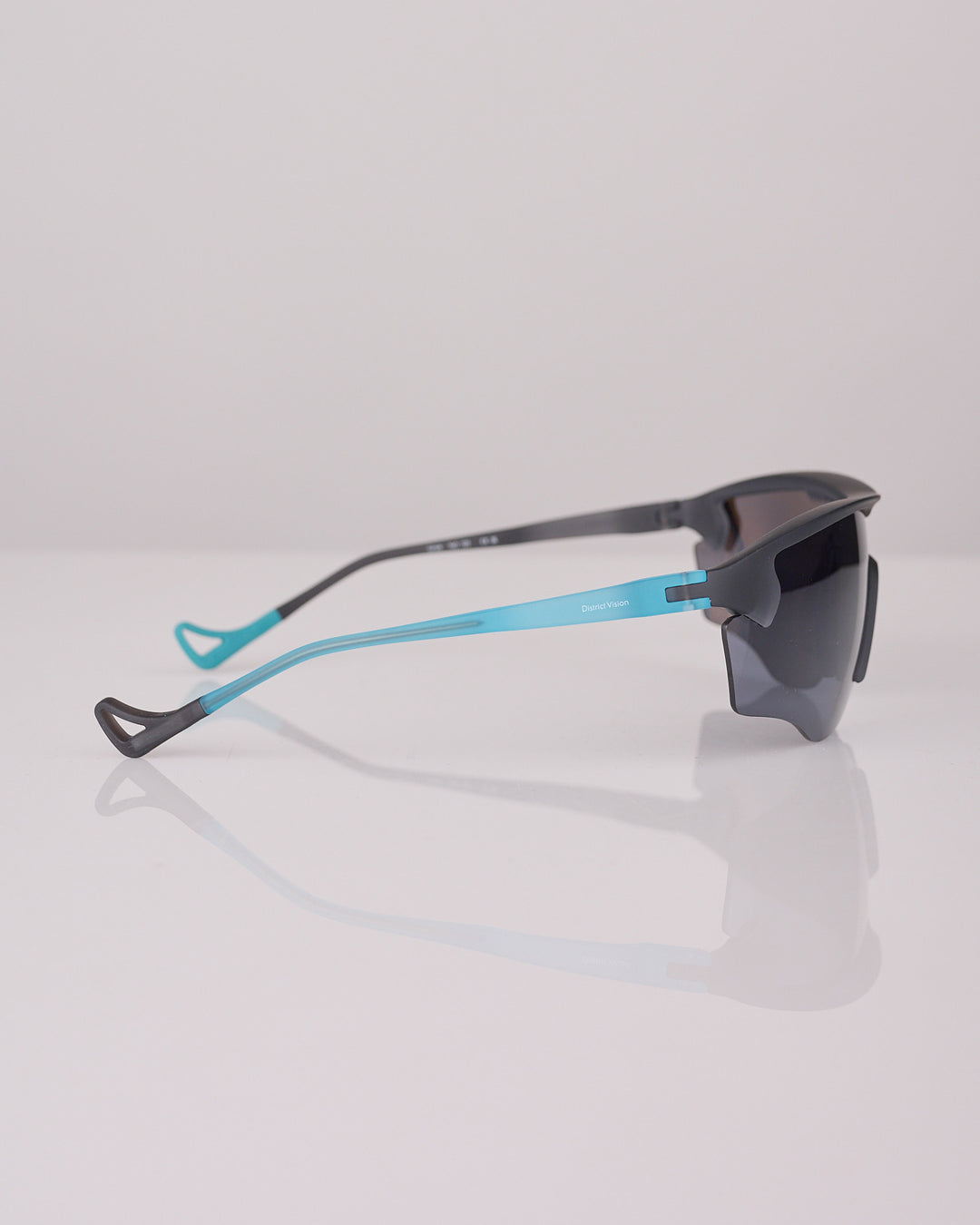 District Vision Junya Racer Sunglass Azure Black D+ Onyx Mirror