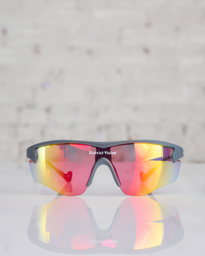 District Vision Junya Racer Sunglass Carbon D+ Spectral Mirror