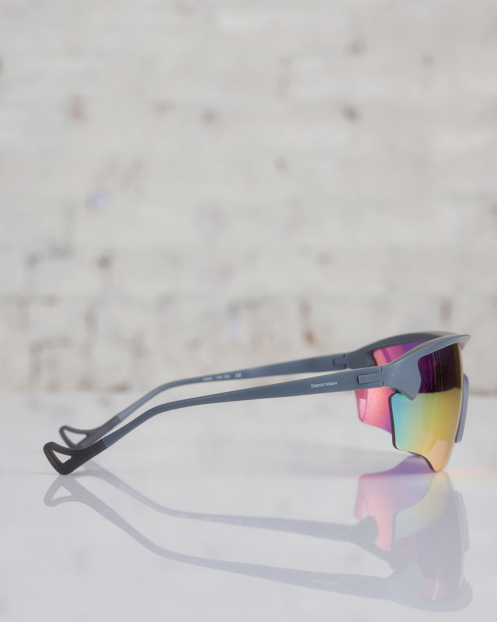 District Vision Junya Racer Sunglass Carbon D+ Spectral Mirror