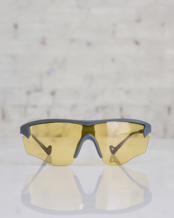 District Vision Junya Racer Sunglass Carbon D+ Yellow Mirror