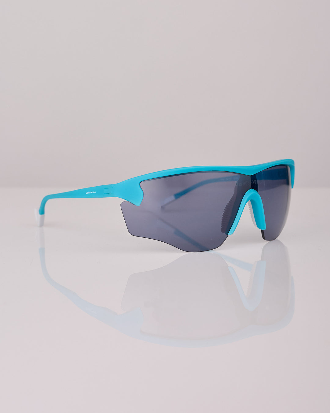 District Vision Junya Racer Sunglass Thistle D+ Blue Ice