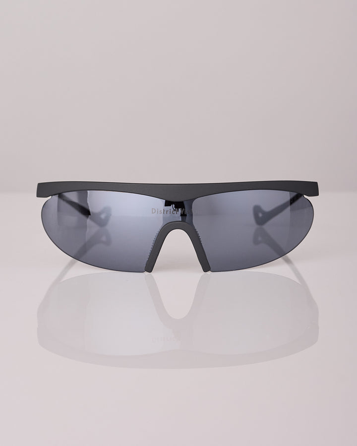 District Vision Koharu Eclipse Sunglass Black D+ Onyx Mirror