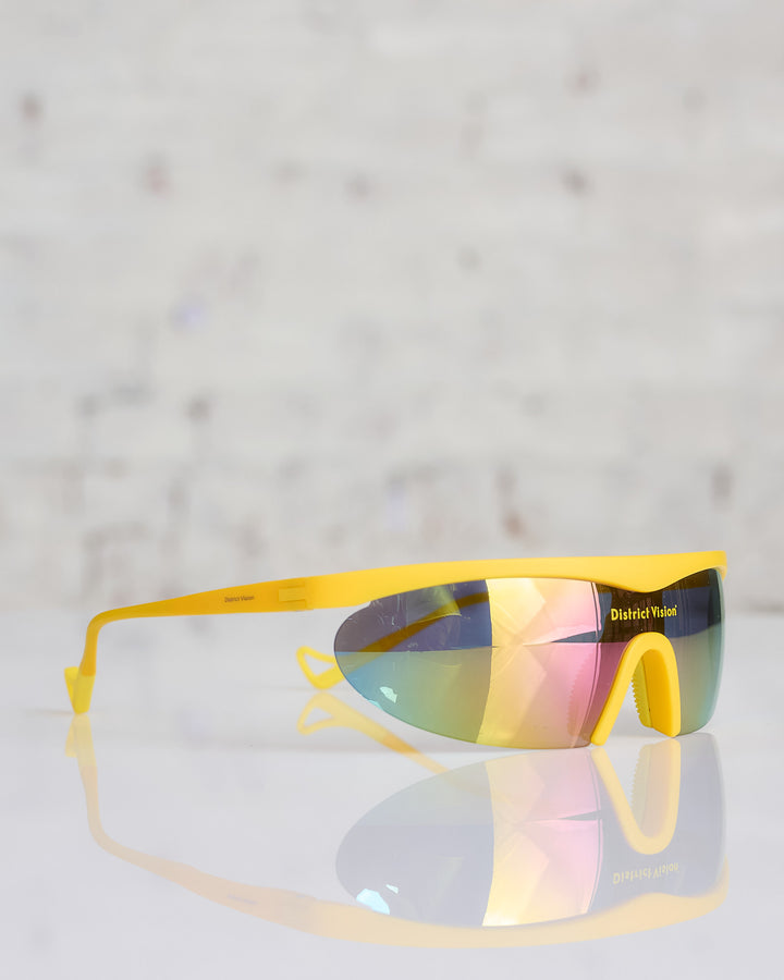 District Vision Koharu Eclipse Sunglass Yuzu D+ Aqua Mirror