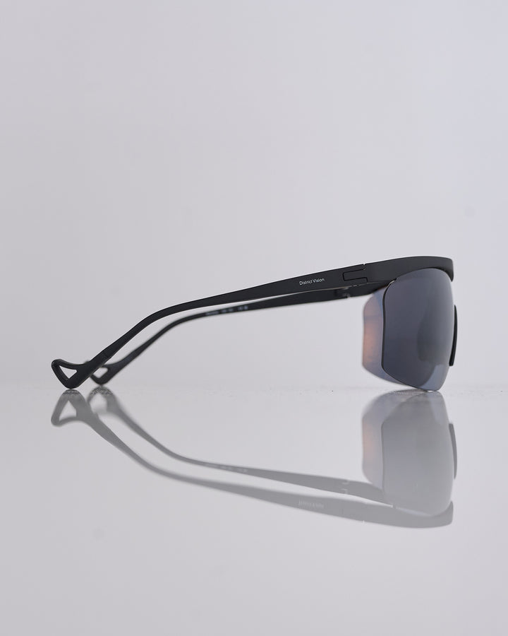 District Vision Konoha Sun Sprinter Sunglass Black D+ Onyx Mirror