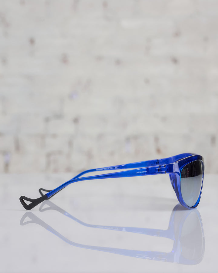 District Vision Takeyoshi Altitude Master Sunglass Blueberry D+ Silver Flash Mirror