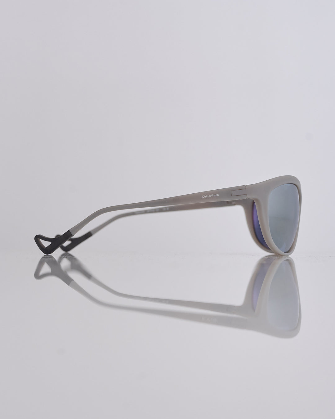 District Vision Takeyoshi Altitude Master Sunglass Flint D+ Blue Silver Flash Mirror