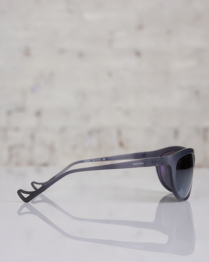 District Vision Takeyoshi Altitude Master Sunglass Ink Black D+ Onyx Mirror