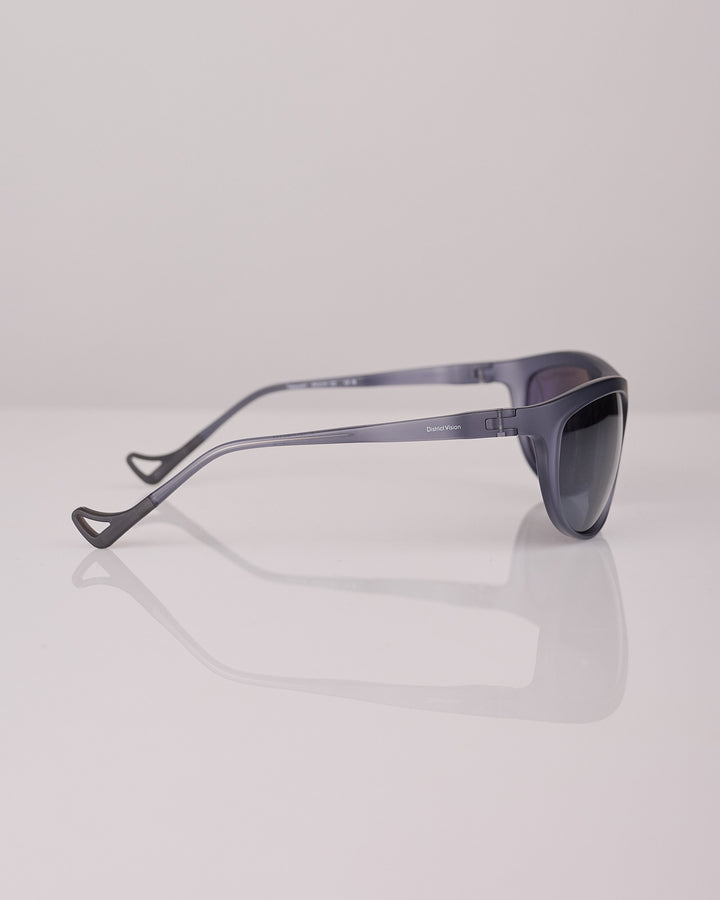 District Vision Takeyoshi Altitude Master Sunglass Ink Black D+ Onyx Mirror