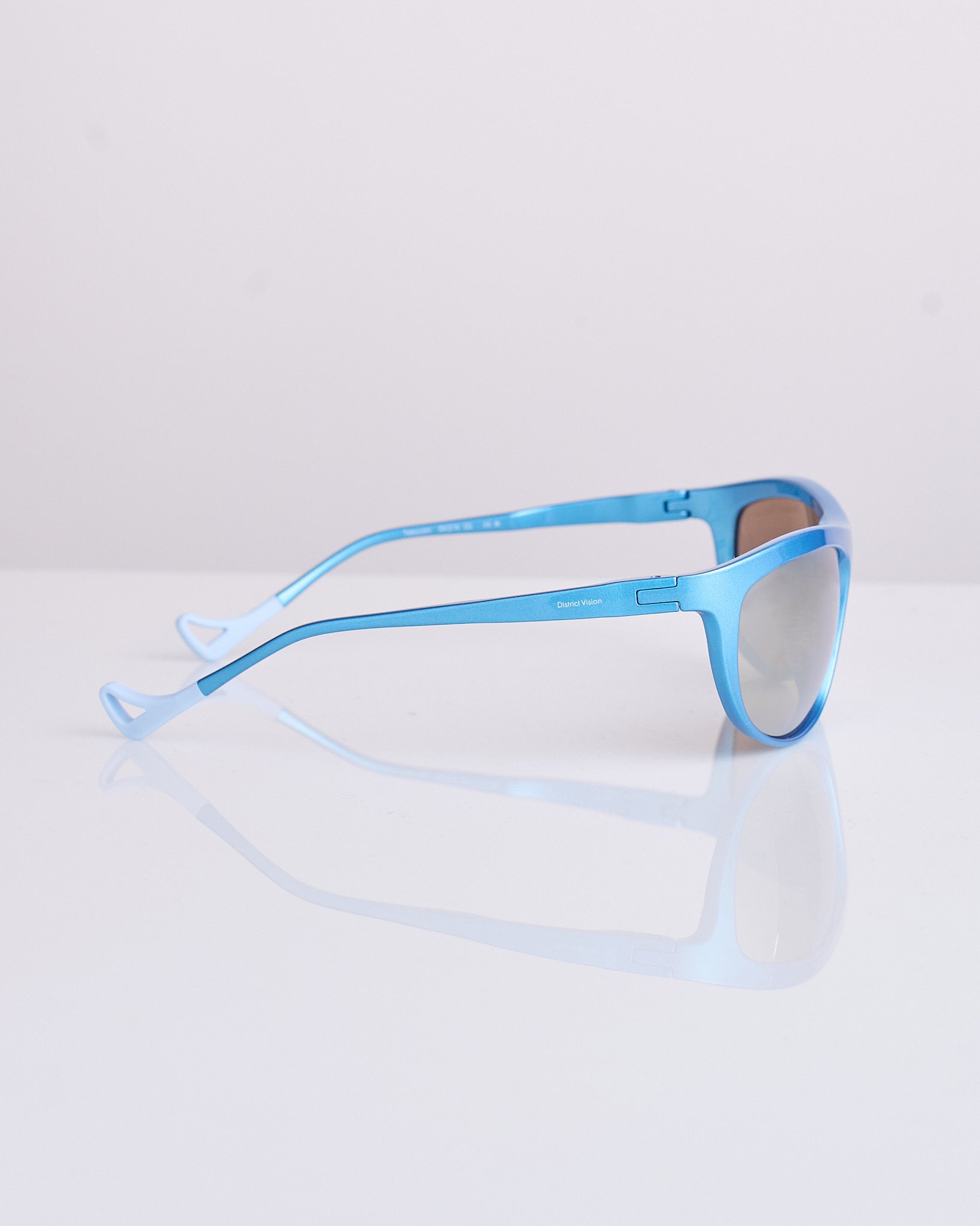 District Vision Takeyoshi Altitude Master Sunglass Metallic Blue