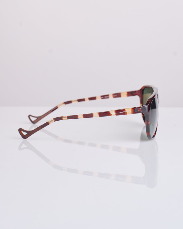 District Vision Yukari Windshield Ghiaia Sunglass Glossy Tortoise D+ Mineral Glass
