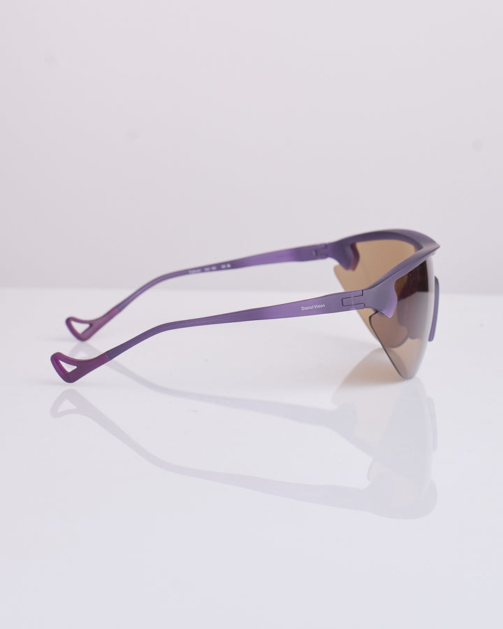District Vision Yukinori Range Finder Sunglass Jam D+ Copper