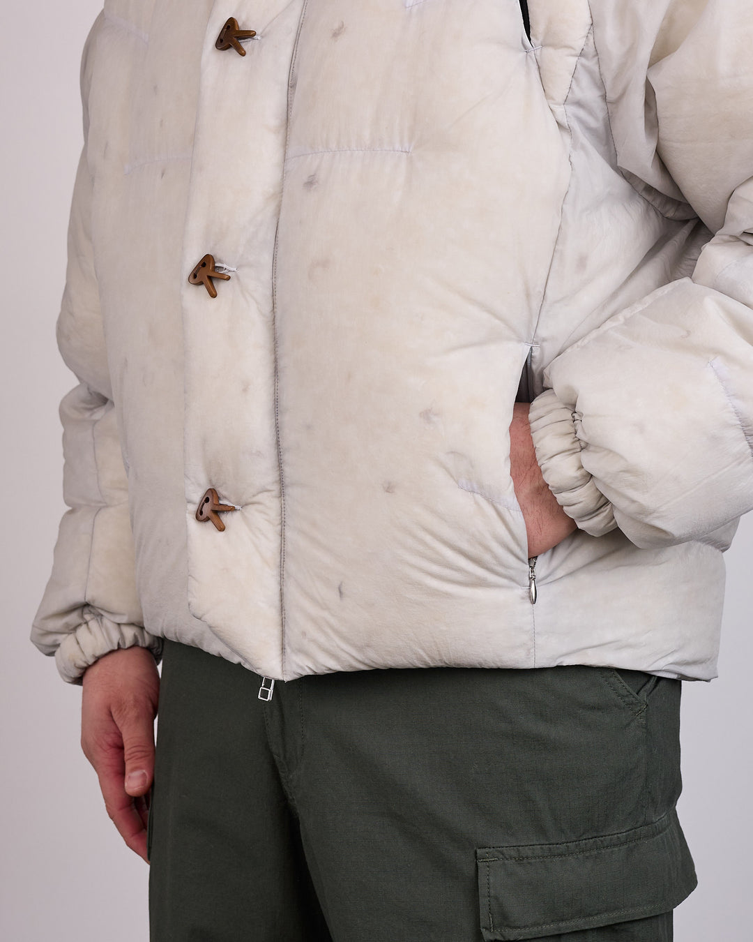 District Vision x Nanga UDD DX Down Jacket Cement