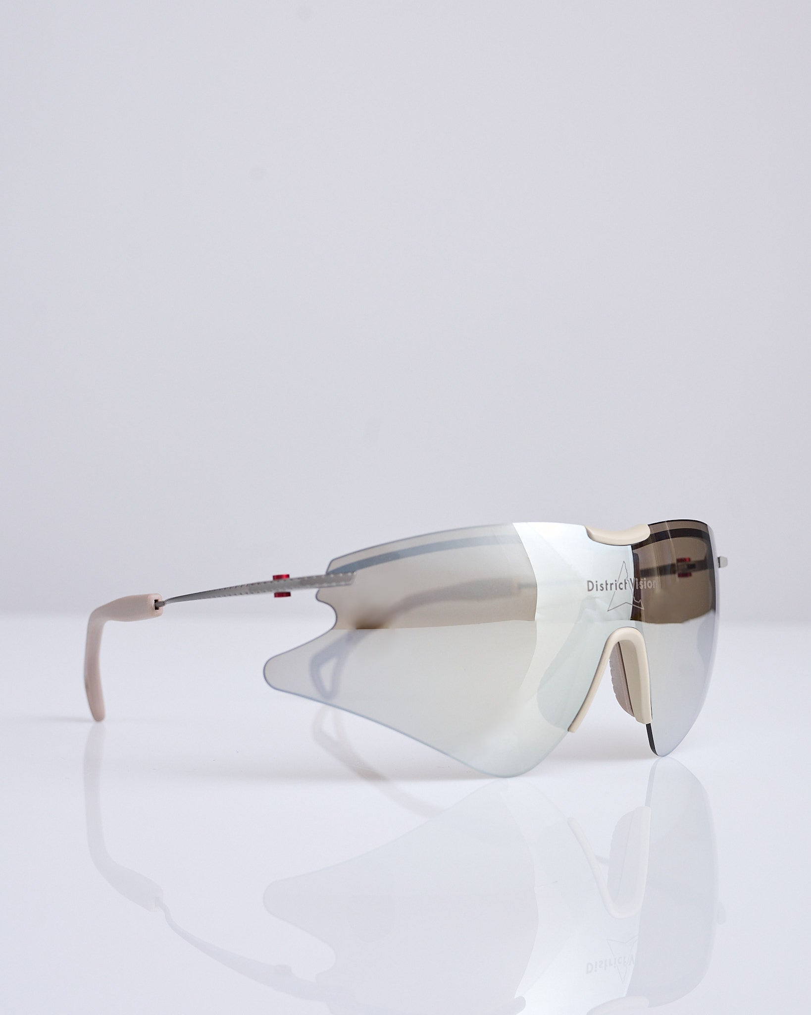 District Vision x ROA Kohei Aero Blade Ti Sunglass Moss Gray D+