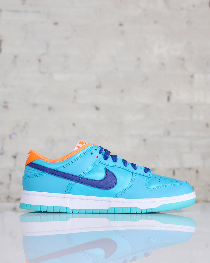 Nike Men's Dunk Low SE Baltic Blue/Deep Royal Blue-Total Orange