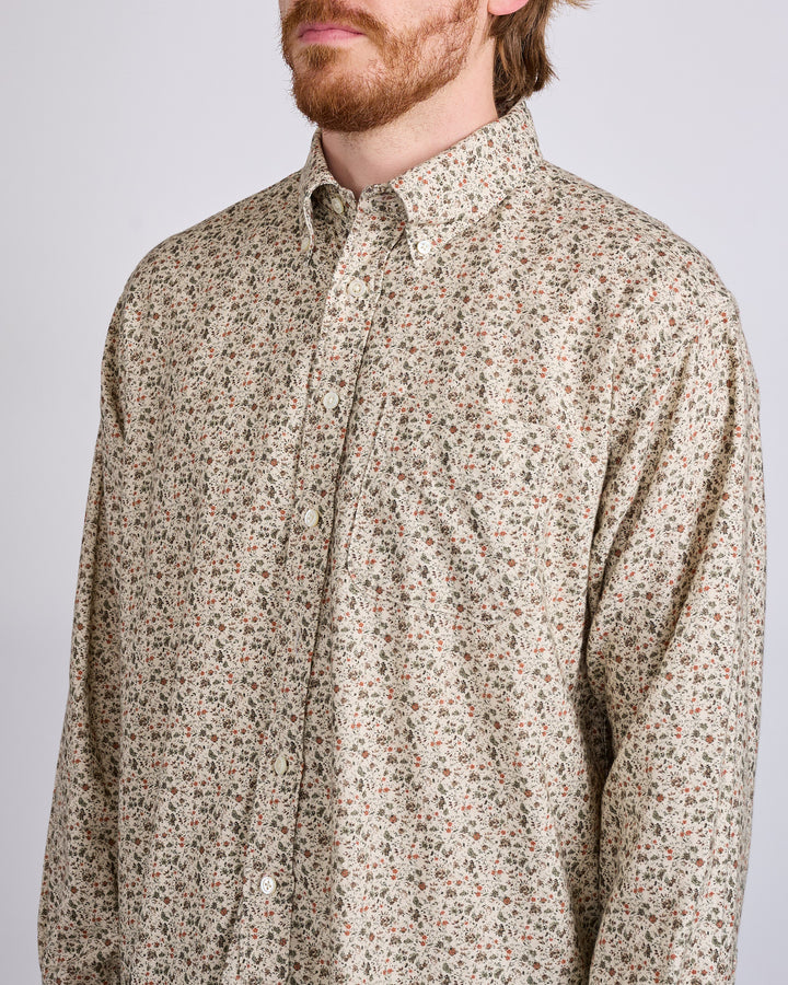 Engineered Garments 19 Century BD Flannel Shirt Small Floral