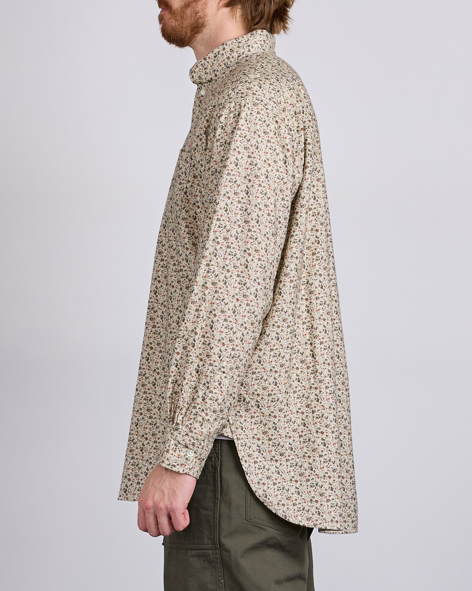 Engineered Garments 19 Century BD Flannel Shirt Small Floral