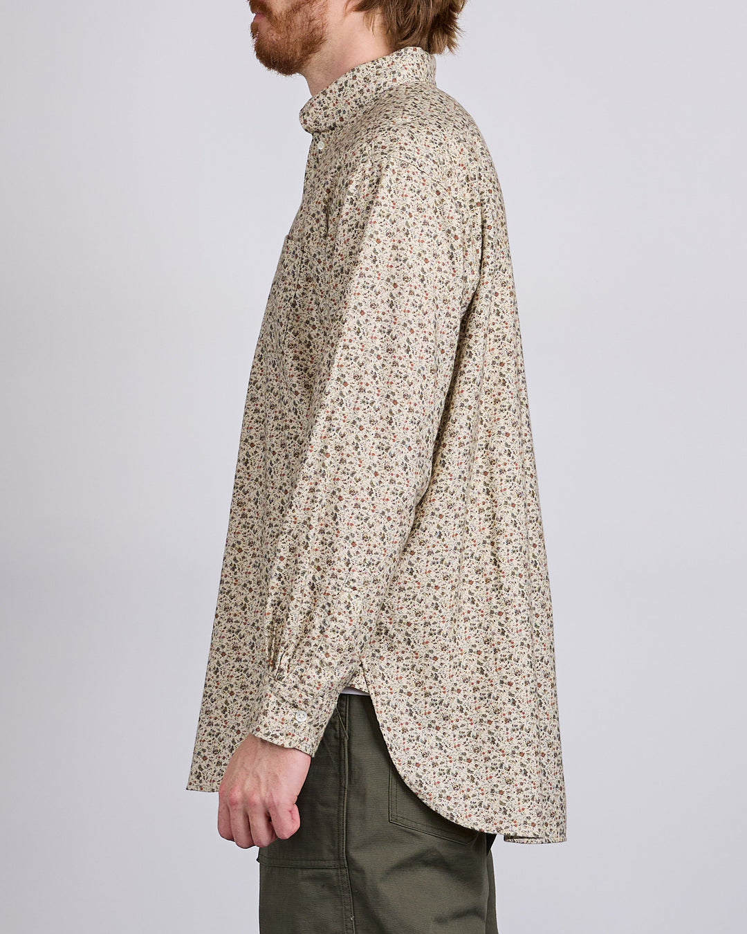 Engineered Garments 19 Century BD Flannel Shirt Small Floral