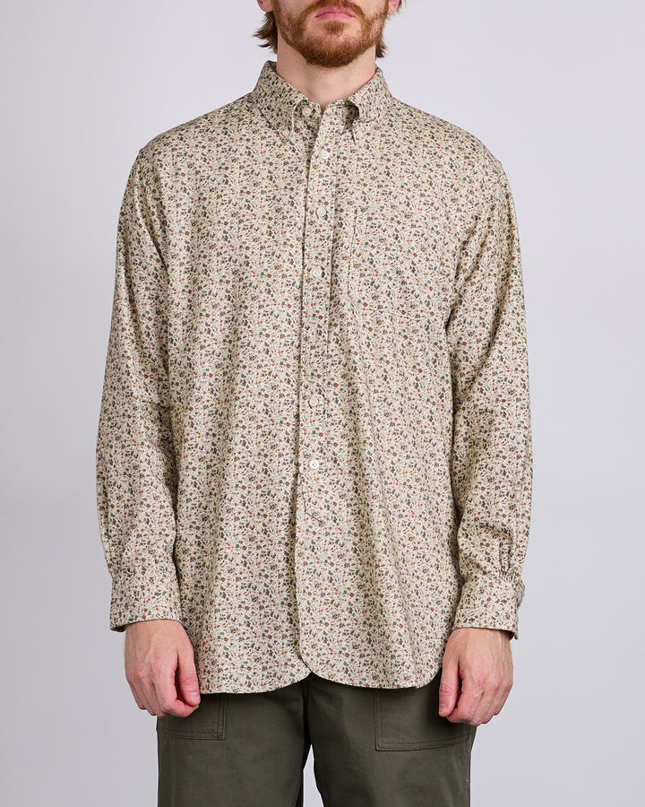 Engineered Garments 19 Century BD Flannel Shirt Small Floral