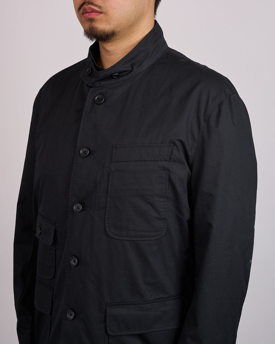 Engineered Garments AN Jacket Cotton High Count Twil Black