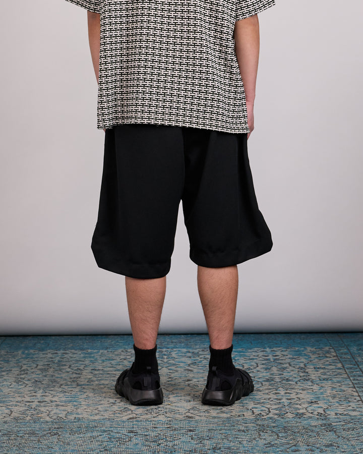 Engineered Garments BB Short Diamond Poly Knit Black