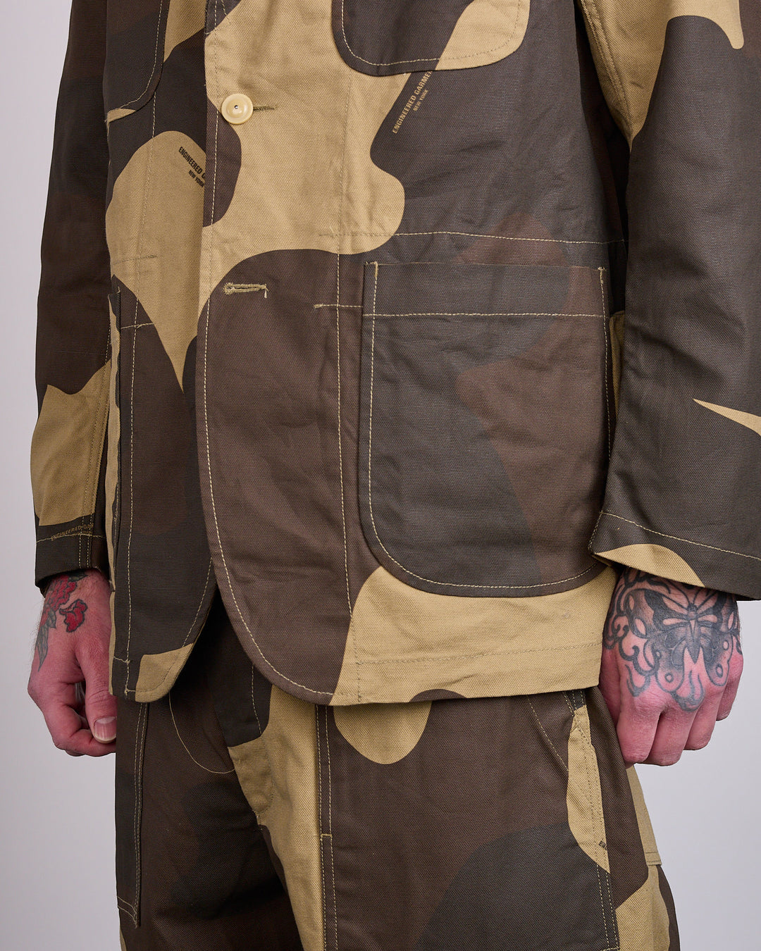 Engineered Garments Bedford Canvas Jacket Mammoth Duck Camo