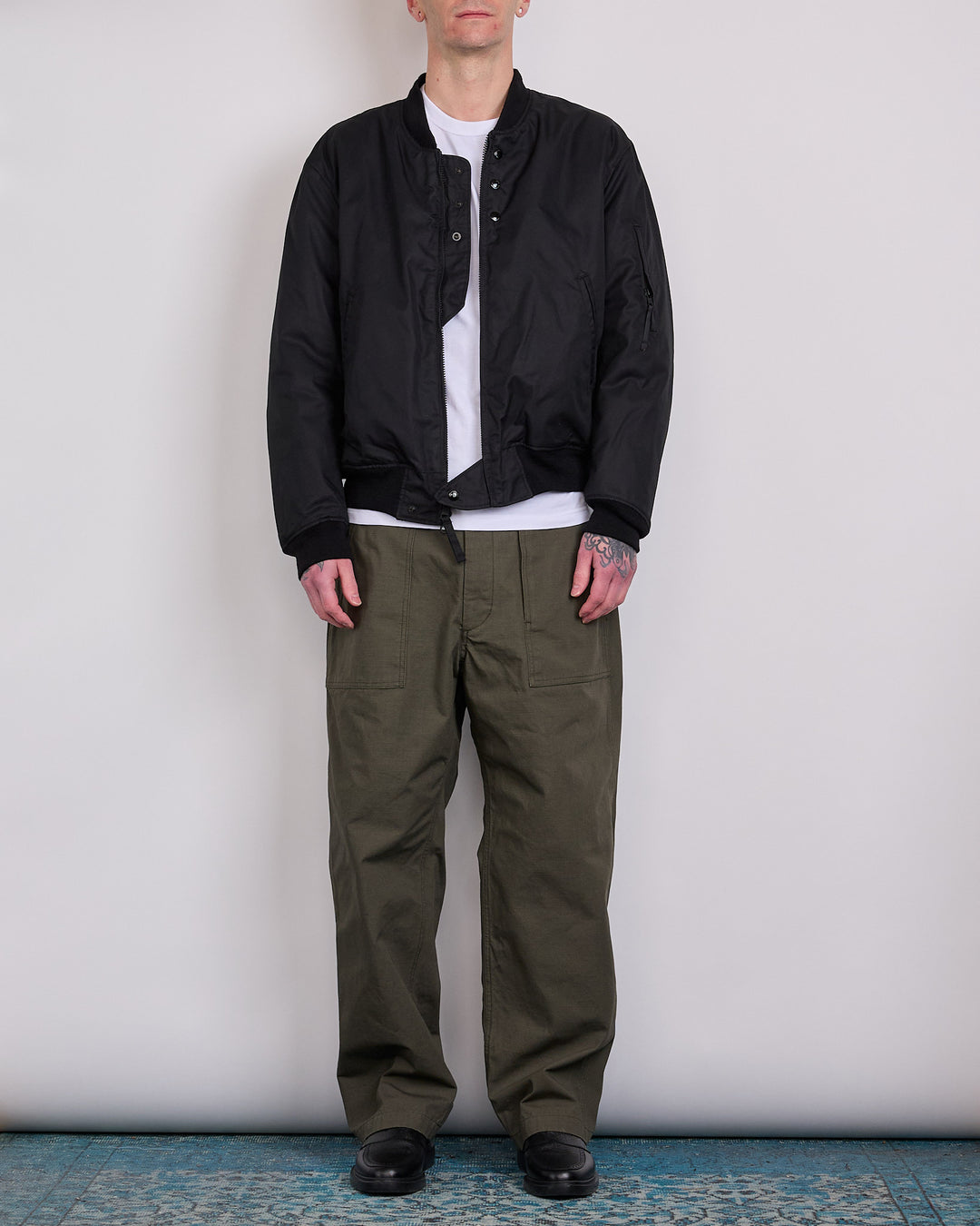 Engineered Garments Heavy Ripstop Cotton Fatigue Pant Olive