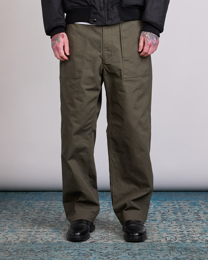 Engineered Garments Heavy Ripstop Cotton Fatigue Pant Olive