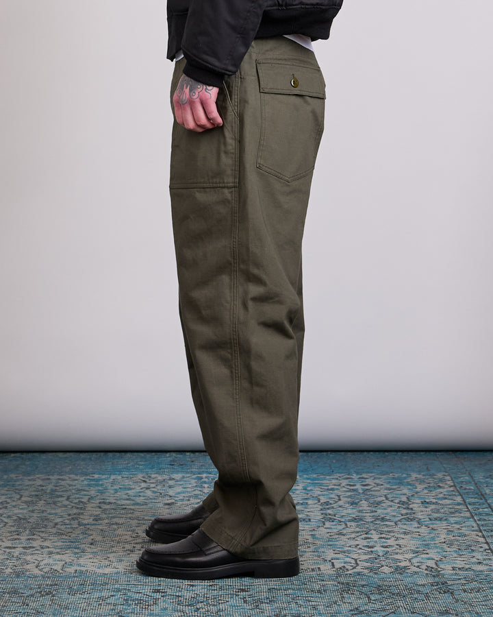 Engineered Garments Heavy Ripstop Cotton Fatigue Pant Olive