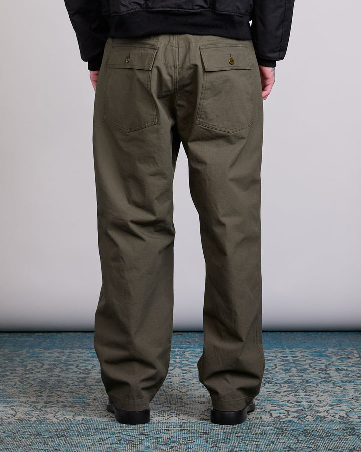 Engineered Garments Heavy Ripstop Cotton Fatigue Pant Olive
