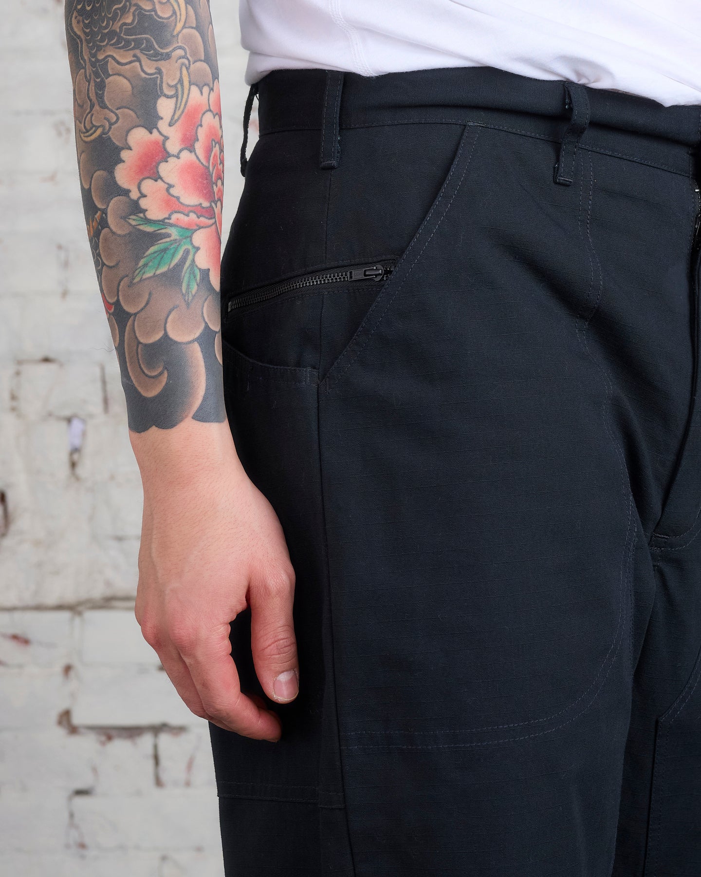 Engineered Garments Climbing Pant Black Heavy Cotton Ripstop