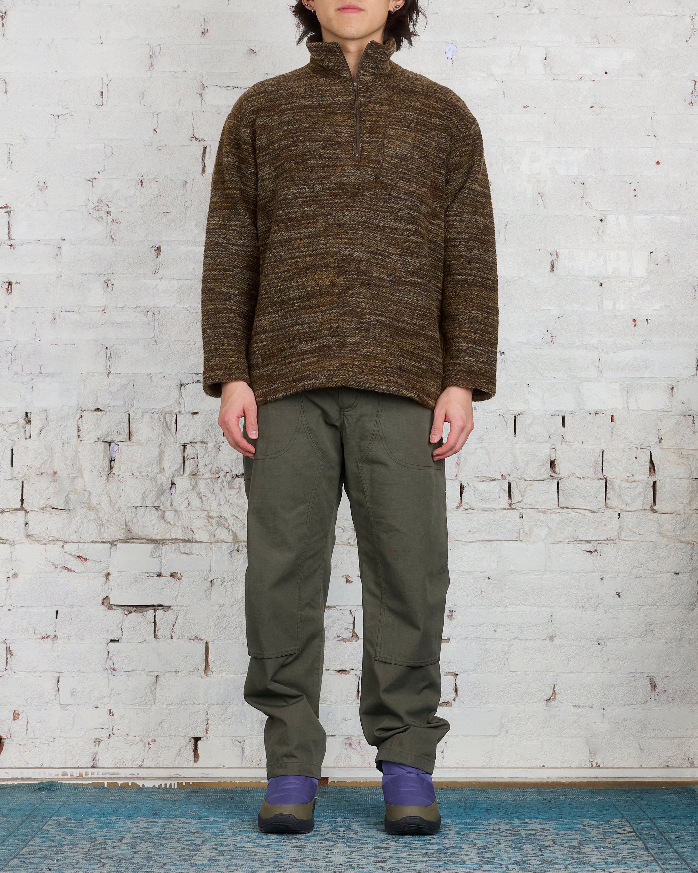 Engineered Garments Climbing Pant Olive Heavy Cotton Ripstop – LESS 17