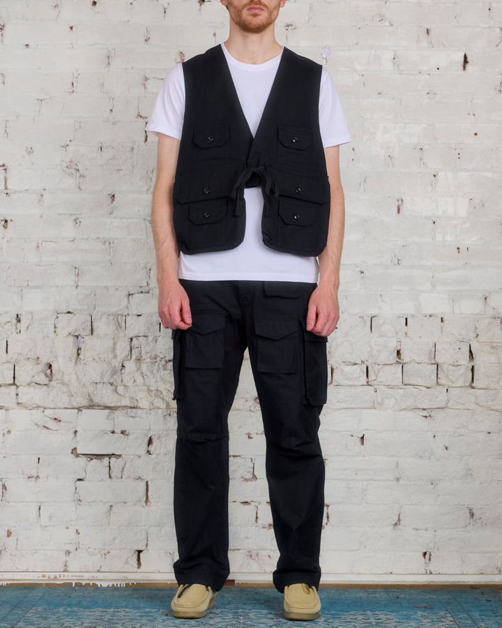 Engineered Garments FA Pant Cotton Brush HB Black