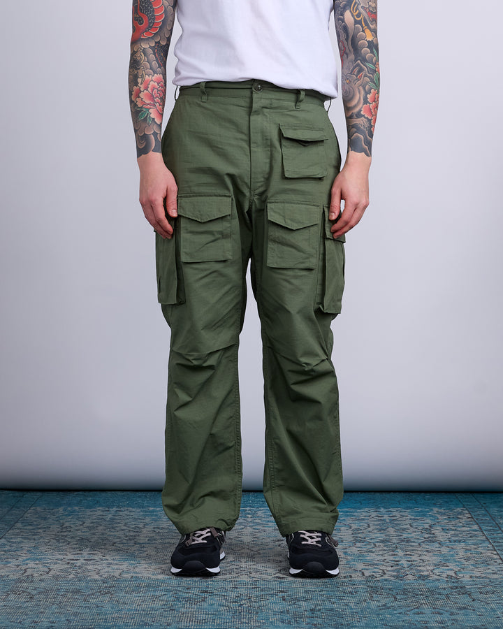 Engineered Garments FA Pant Cotton Ripstop Olive