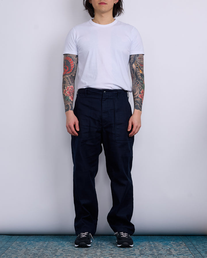 Engineered Garments Fatigue Pant CL Java Cloth Dk. Navy