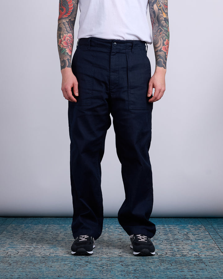 Engineered Garments Fatigue Pant CL Java Cloth Dk. Navy