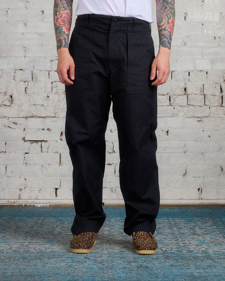 Engineered Garments Fatigue Pant Cotton Brush HB Black