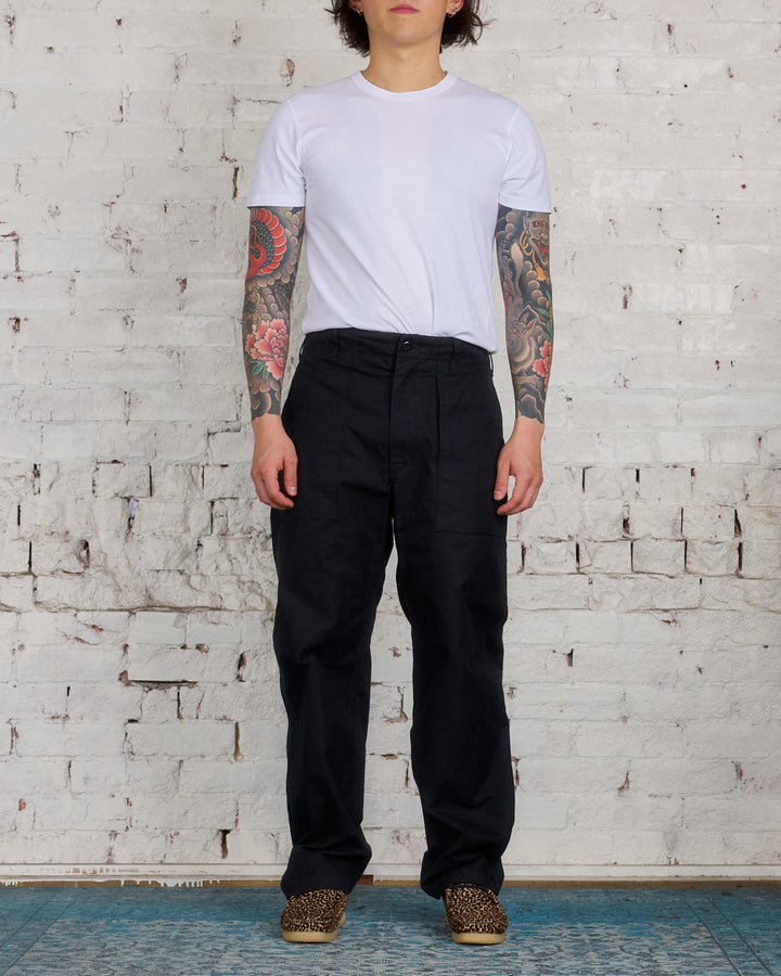 Engineered Garments Fatigue Pant Cotton Brush HB Black