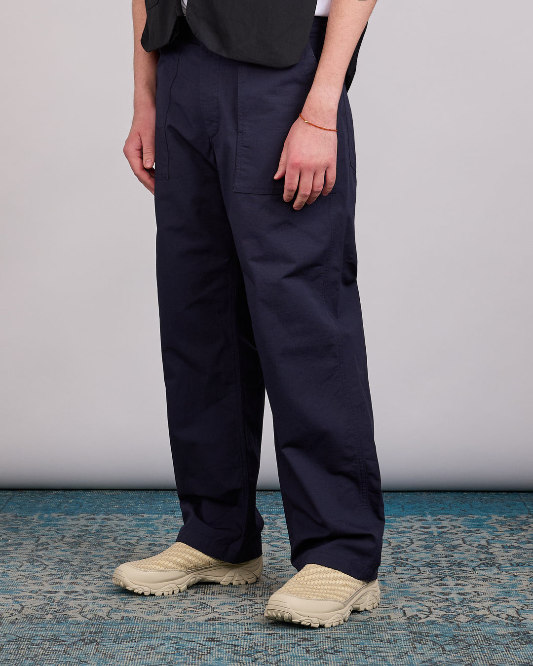 Engineered Garments Fatigue Pant Cotton Ripstop Dk.Navy
