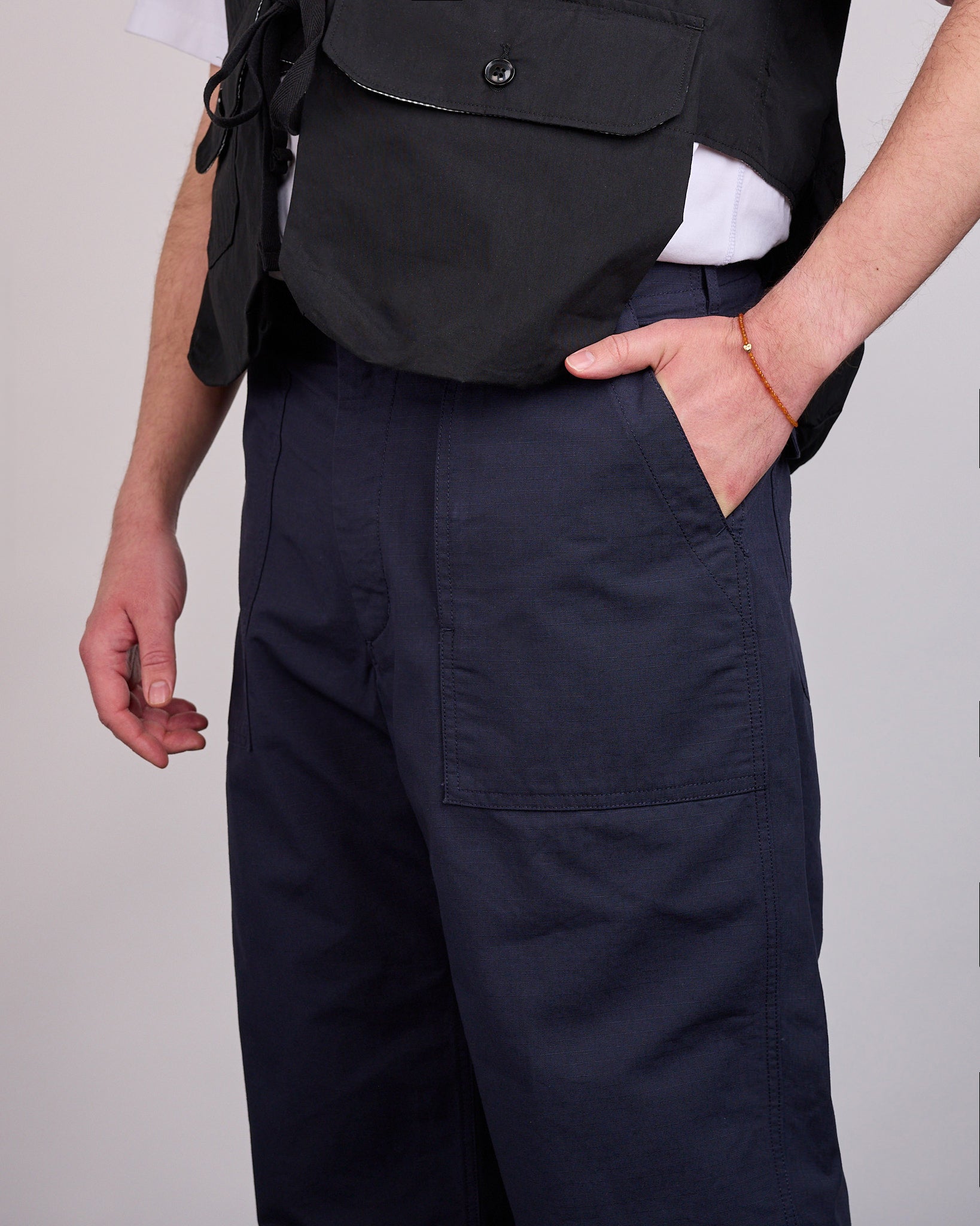 Engineered Garments Fatigue Pant Cotton Ripstop Dk.Navy – LESS 17