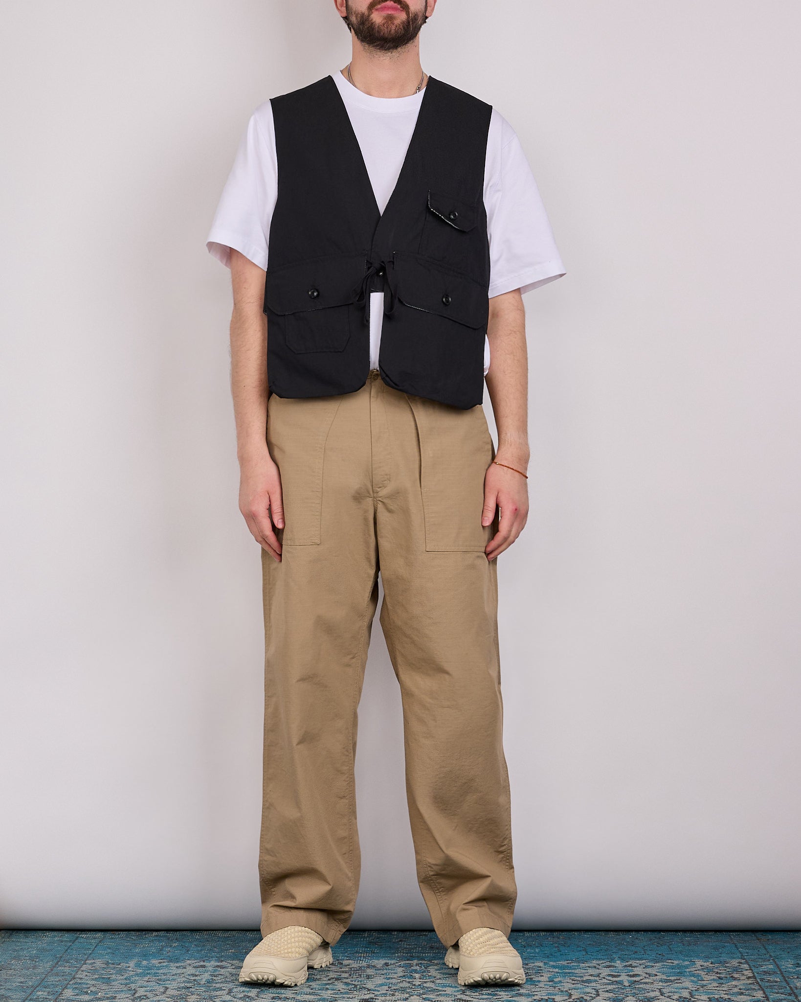 Engineered Garments Fatigue Pant Cotton Ripstop Khaki – LESS 17