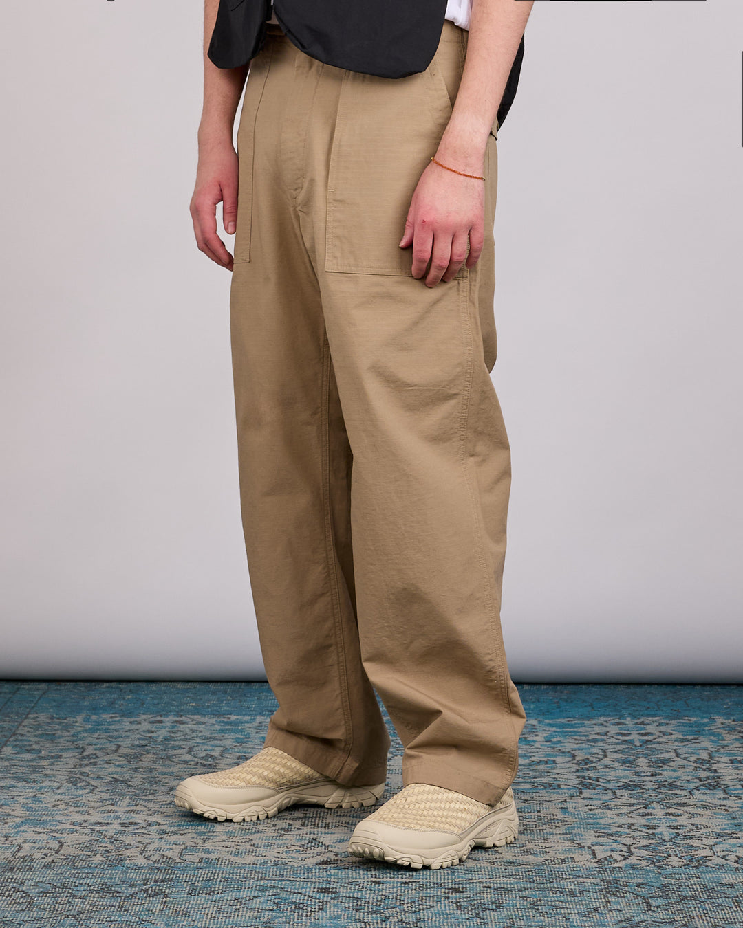 Engineered Garments Fatigue Pant Cotton Ripstop Khaki