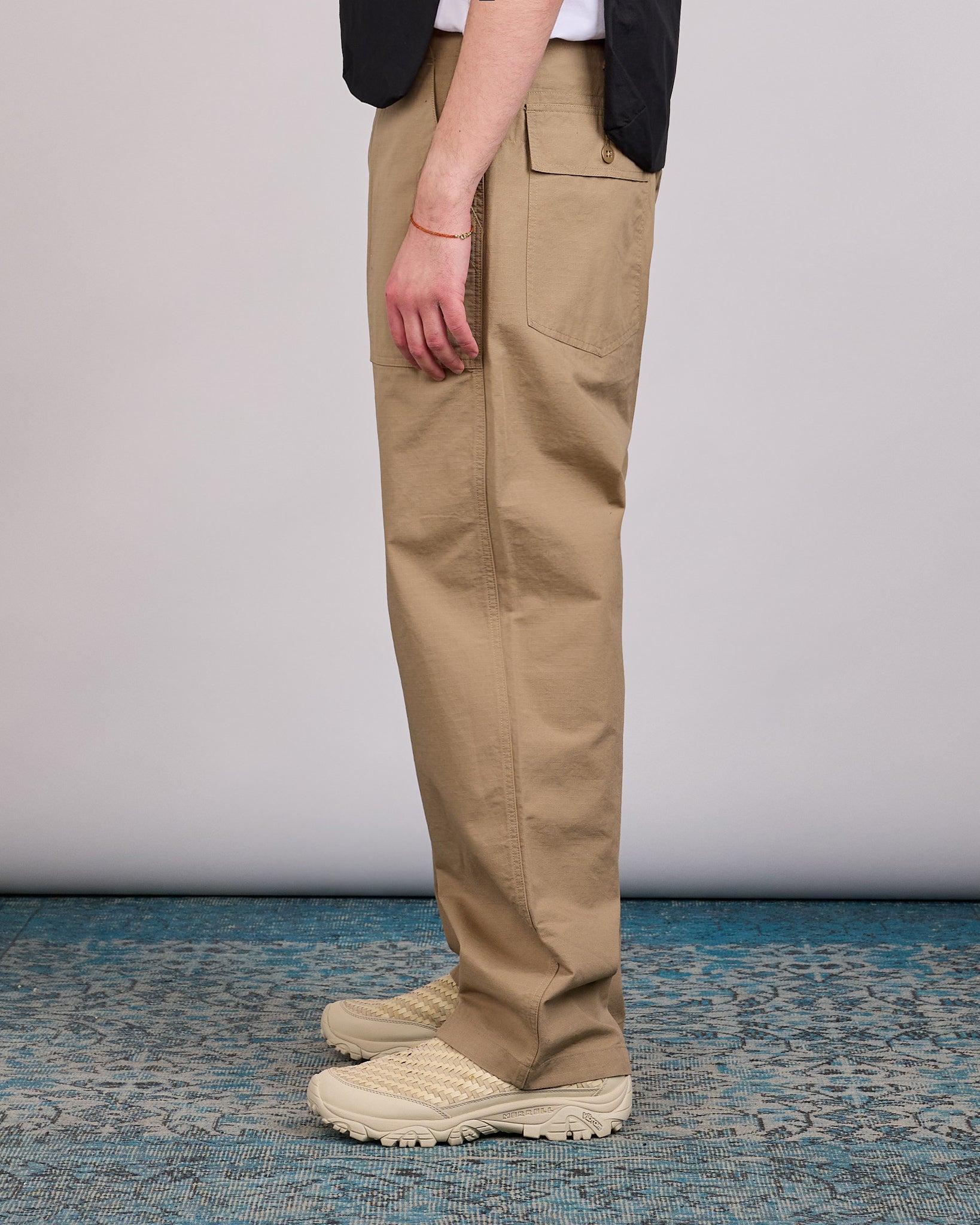 Engineered Garments Fatigue Pant Cotton Ripstop Khaki – LESS 17